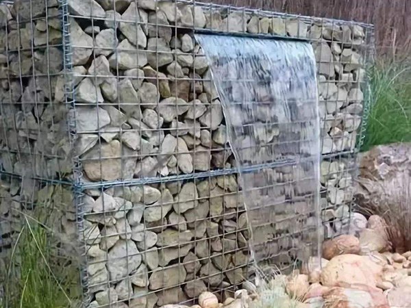 石笼网墙 